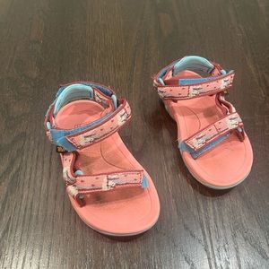 Teva Sandals Toddler Size 6